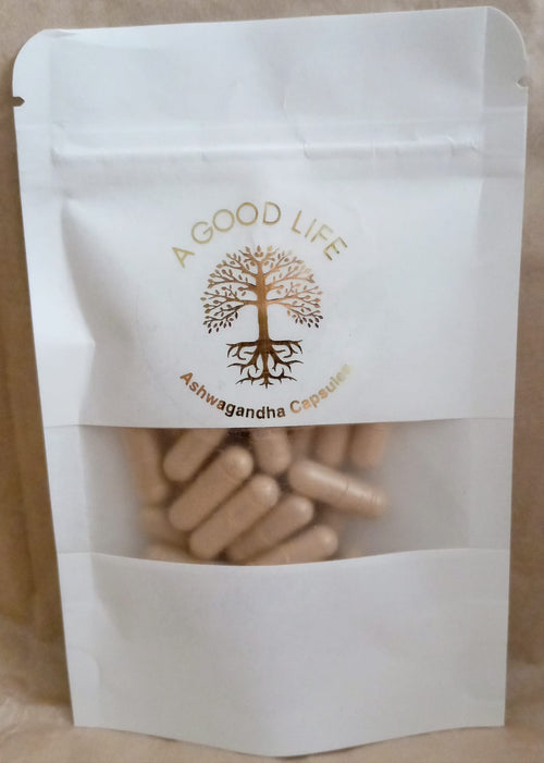 30 Organic Ashwagandha Capsules