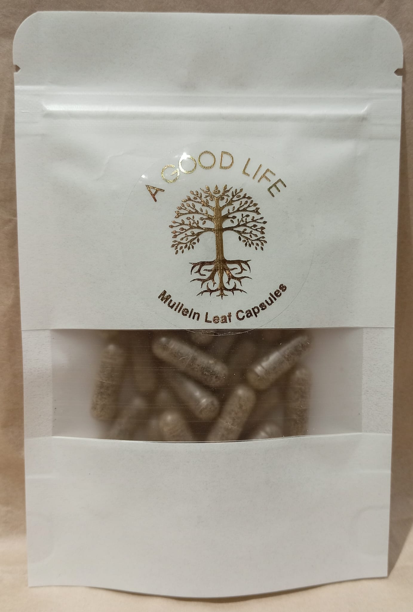 30 Organic Mullein Leaf Capsules