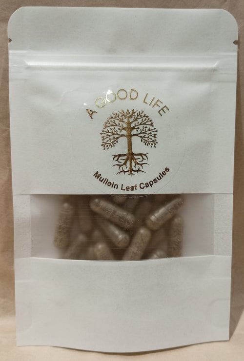 30 Organic Mullein Leaf Capsules
